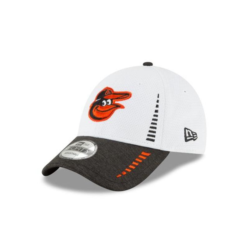 MLB Baltimore Orioles Speed Tech 9Forty Adjustable (NBI1569) - White New Era Caps